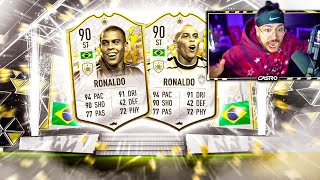 I PACKED R9 RONALDO BACK TO BACK WTF FIFA 22 [upl. by Arrio]