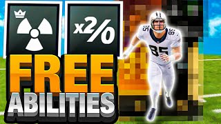 GET ALL ABILITIES FREE  EVERYONE DO THIS NOW MADDEN 22 ULTIMATE TEAM NMS [upl. by Lunna363]