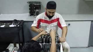 GOLDWING ENGINE ASSEMBLY PART 1 [upl. by Johanna962]