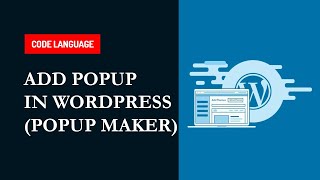 How to add popup in wordpress popup Maker [upl. by Issy]