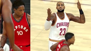 NBA 2K17 Play Now 4K  Own Basket Cheese Raptors PS4 Pro [upl. by Vladimir]