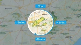 Radar inFocus for iPad  by Clear Day™ NOAAEurope Animated Radar [upl. by Sollie]