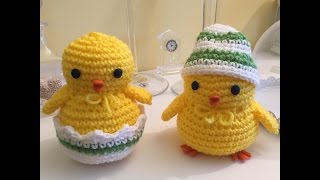 pulcino Amigurumi tutorialschema how to crochet a chick Amigurumi [upl. by Dranyam125]