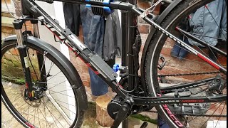 Bafang BBS01B 250W middrive eBike DIY conversion [upl. by Disini]