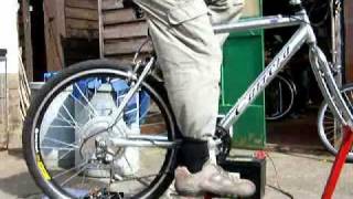 300 watt Bike Pedal Power Generator [upl. by Eenram]