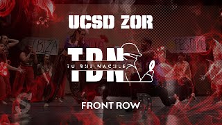 UCSD Zor  Front Row  Tu Bhi Nachle 2023  ASHWINXSURESH Productions [upl. by Beaufert]