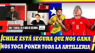 HABLA PRENSA COLOMBIANA DEL PARTIDO ANTE CHILE ESPN F90 NECESITAMOS GANAR [upl. by Bobbye191]