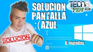 PANTALLA AZUL WINDOWS 10  11  SOLUCION EL DISPOSITIVO TUVO UN PROBLEMA Y NECESITA REINICIARSE ✅ [upl. by Vasilek]