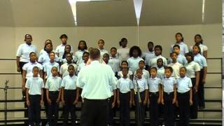 Wade In the Water  Kingsford Elementary School Choir 5152010 [upl. by Nnylyar]