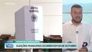 Democracia em ação 6 de outubro é o dia das eleições municipais [upl. by Annawik]