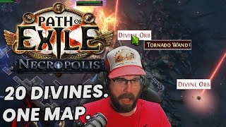 20 DIVINES IN ONE MAP Fooled By A Viewer 324 Necropolis [upl. by Ariajay78]