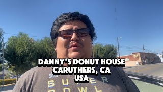 Jeffe’s Taco Review Danny’s Donut House Caruthers Ca USA [upl. by Ahsoem]