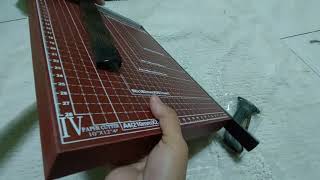 OFFICOM PAPER CUTTER UNBOXING [upl. by Karyl]