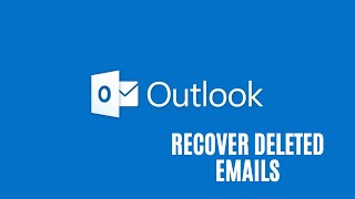 How to Recover Deleted Emails on Outlook 2021 [upl. by Sidman428]