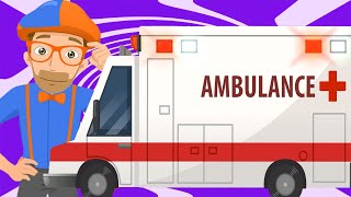 Ambulance Song  Educational Songs For Kids [upl. by Rufena]