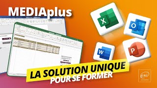 Formations Excel Word Powerpoint Découvrez MEDIA plus outil unique pour la bureautique [upl. by Iznik]