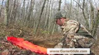 How to Drag a Deer  Best Deer Sled  Game Glide ultra light deer sled summary [upl. by Goetz263]