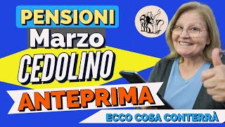 ⚡️PENSIONI 👉 ANTEPRIMA CEDOLINO di MARZO 2024 🔎 Ecco conterrà nel dettaglio 🔎 [upl. by Norvell636]