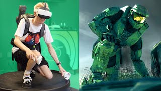 Trying A VR Treadmill Inspired By Ready Player One Virtuix Omni One [upl. by Steve]