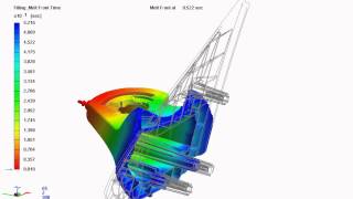 Moldex3D Flow Simulation of automotive rear mirror housing [upl. by Camden]