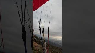 Flying my paraglider over San Bernardino paragliding [upl. by Pietje]