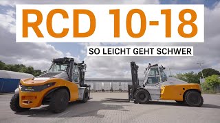 STILL DieselGabelstapler RCD 1018 t  So leicht geht schwer [upl. by Monteith]