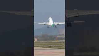 LEVEL AIRLINES  AIRBUS A330  TAKEOFF  BARCELONA EL PRAT INTERNATIONAL AIRPORT LEBLBCN [upl. by Cammie]