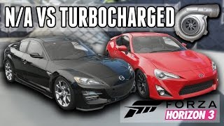 Naturally Aspirated vs Turbocharged  Which is Faster  Forza Science [upl. by Packton]