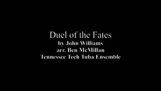 Duel of the Fates  Tuba Ensemble [upl. by Themis]