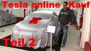 Gebrauchtwagen Online Kauf bei Tesla Teil 2 Abholung des Model S P85D Besuch bei Horst Lüning [upl. by Collen]