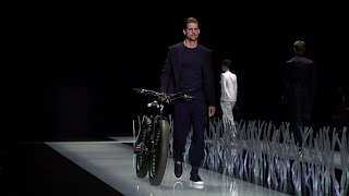 Giorgio Armani  2016 Spring Summer Menswear Collection [upl. by Elac]