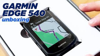 Garmin Edge 540 Unboxing [upl. by Anits]