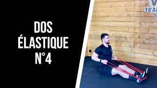 🔥MUSCULATION DOS ELASTIQUE N°4  Séance dentrainement pour le dos avec un élastique en 16 min [upl. by Zelma970]