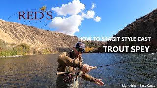 Trout Spey School  Part 1  How to Cast Your Trout Spey Rod [upl. by Lahcim]