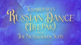 Tchaikovsky Russian Dance Trepak  from The Nutcracker Suite Visualization [upl. by Isnam329]