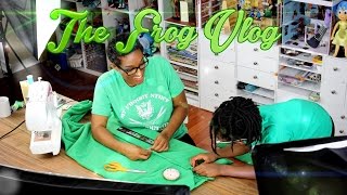 DIY  The Frog Vlog We Make a Life Sized Onesie  Handmade  Clothes  Crafts [upl. by Seema925]