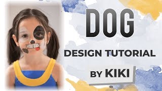 Dog Face Paint Tutorial [upl. by Ivek]