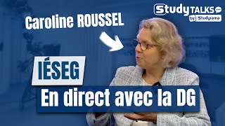 IESEG  entretien avec Caroline Roussel DG de lécole [upl. by Asinet234]