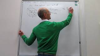 Facecentered cubic unit cell packing efficiency [upl. by Phyl470]