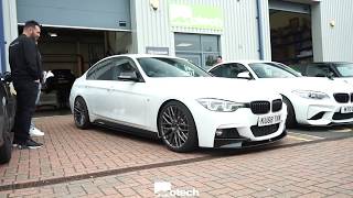 BMW F30 340i OPF  GPF car  Remus rear box  Pipercross intake  Eibach springs Motech performance [upl. by Ylera]