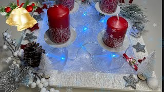 ADVENTSKI VIJENAC ✨ DIY ✨ Božić 2021 🎄 [upl. by Obie603]