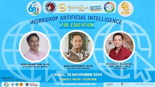 Workshop Artificial Intelligence for Education [upl. by Carlita]