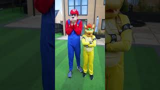 Never jump over the neighbours fence Super Mario funny supermarios [upl. by Tremml825]