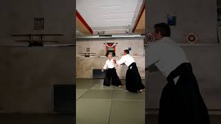 Morotedori kokyunage variations  Aikido Virtual Dojo aikido martialarts [upl. by Otit]