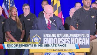 Md US Senate candidates lining up endorsements [upl. by Niel]