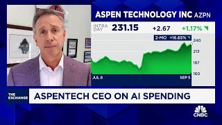 AspenTech CEO on AI spending [upl. by Nomla]