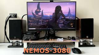 Dali Menuet SE  NEMOS3080 VS Canare 4S11 喇叭訊號線AB Test [upl. by Isolt]