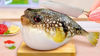 Satisfying Miniature Cooking Real Seafood in Mini Kitchen  2000 Best of Food Compilation [upl. by Rochemont]