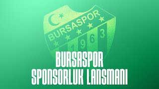 Bursaspor forma sponsorluk lansmanı [upl. by Amme]