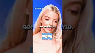 🇦🇷 Anya TaylorJoy habla de su AMOR por ARGENTINA 🏆⭐️⭐️⭐️ AnyaTaylorJoy cine [upl. by Lirbaj]